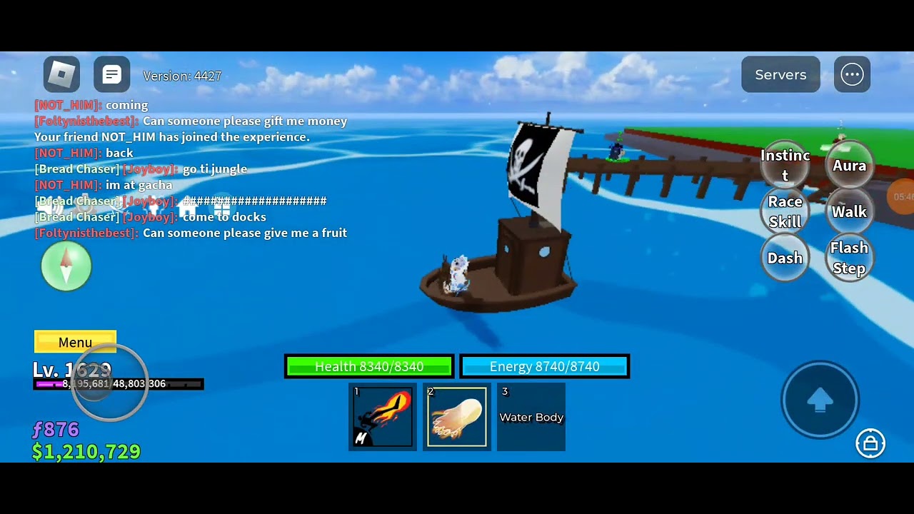 how to get instinct in blox fruits(part 1)