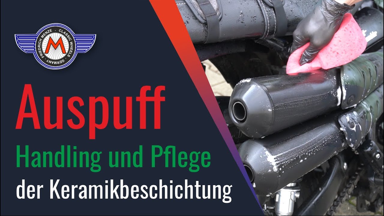 Auspuff Keramikbeschichtung | Handling, Pflege & Wissenswertes