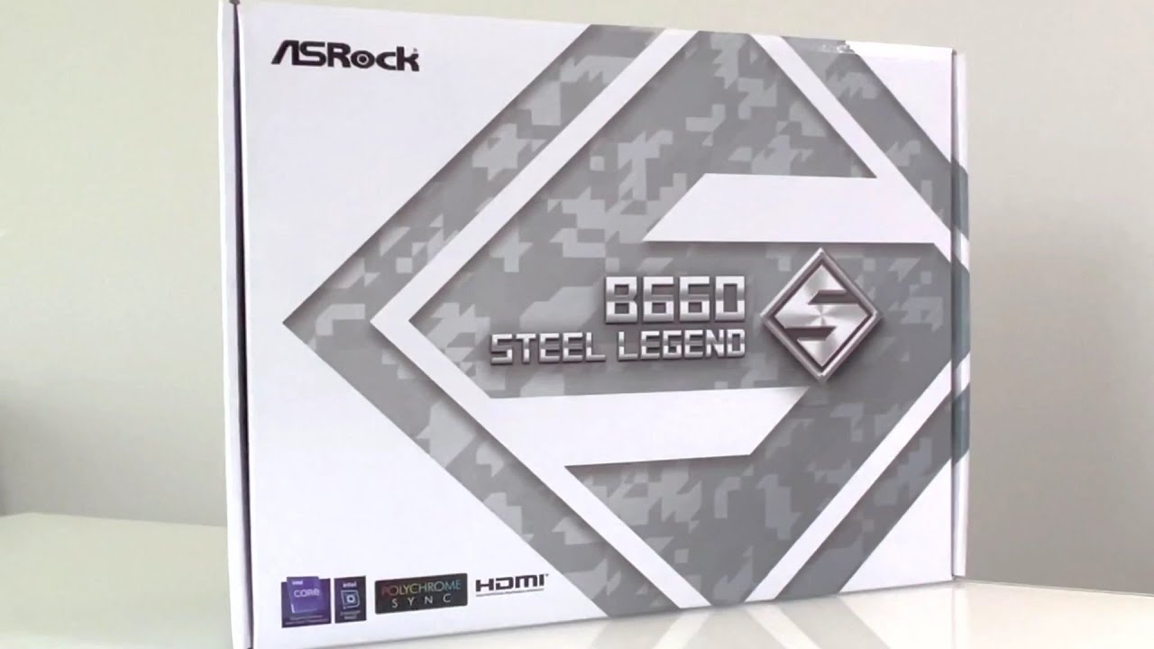 The Most Affordable Motherboard for the Intel 12th Gen CPUs - ASRock B660 Steel Legend