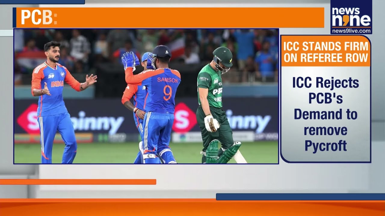ICC Rejects PCB Demand, Andy Pycroft to Continue as Asia Cup Match Referee | News9