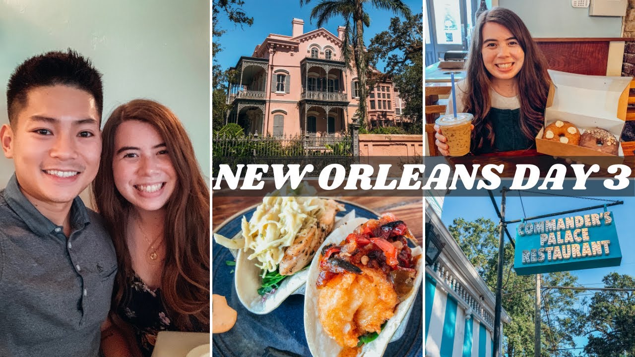 NEW ORLEANS VLOG DAY 3: EXPLORING GARDEN DISTRICT & DINNER AT COMMANDER'S PALACE