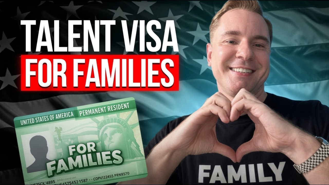 Виза EB-1A для талантливых специалистов (для членов семьи): как перевезти супруга(у) и детей в США.