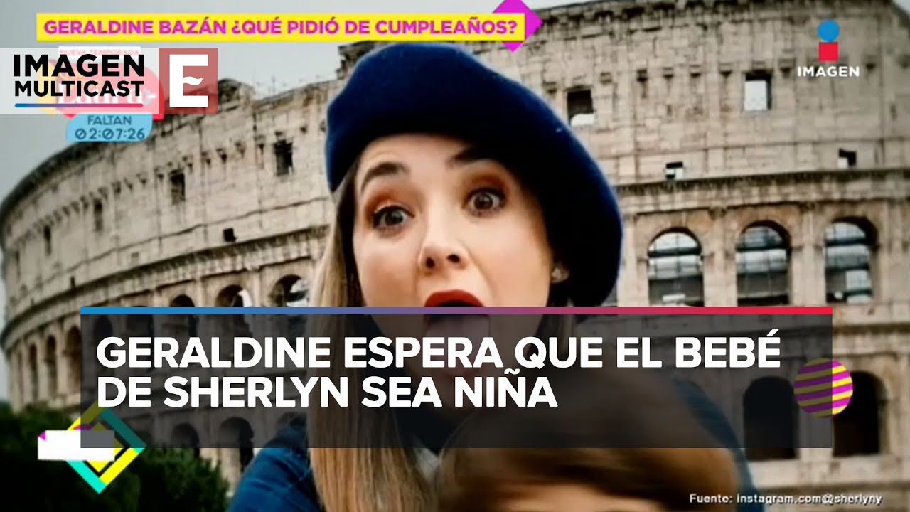 Sherlyn se prepara para ser mamá de nuevo