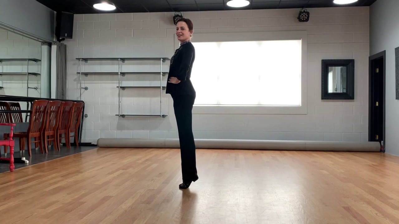 Exercise for rise and fall in smooth and standard ballroom dancing