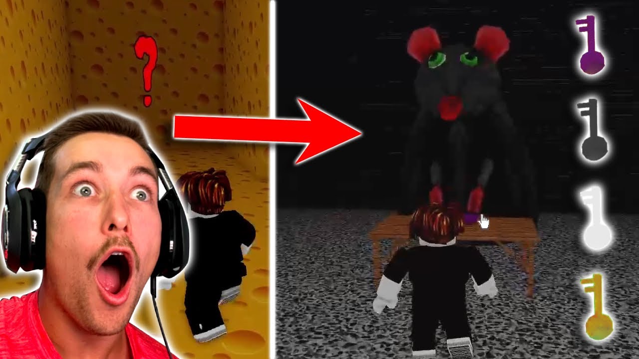 I FOUND ALL THE HIDDEN KEYS AND DOORS (CHEESE ESCAPE on ROBLOX)