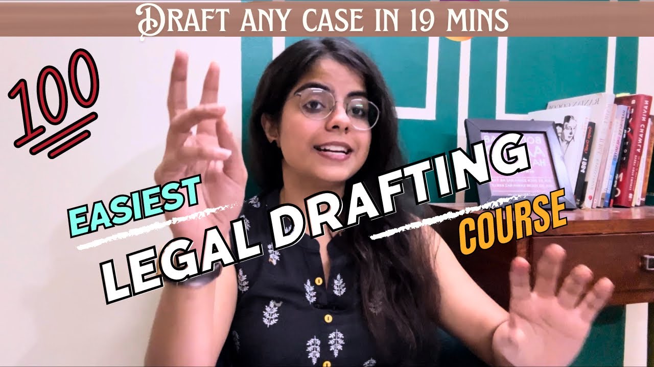 7 STEP GUIDE TO PERFECT LEGAL DRAFTING! Beginner friendly🤩 Draft any case!