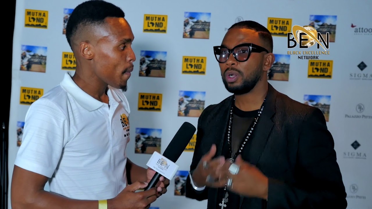 David Tlale at Vusi Nova's album launch