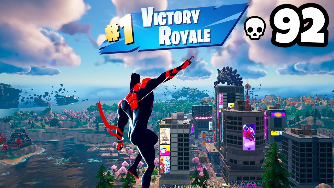High Elimination SPIDER-VERSE SOLO vs SQUADS WINS Full Gameplay (Fortnite Chapter 4 Season 2)