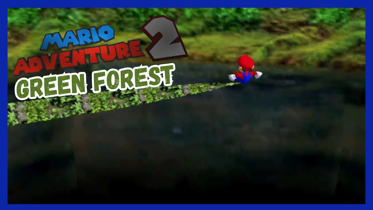 Mario Runs in the Green Forest