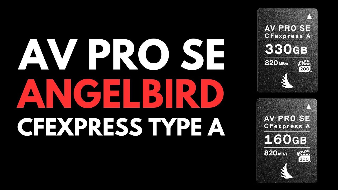 Angelbird AV PRO 1TB & 330GB CFexpress Card Review