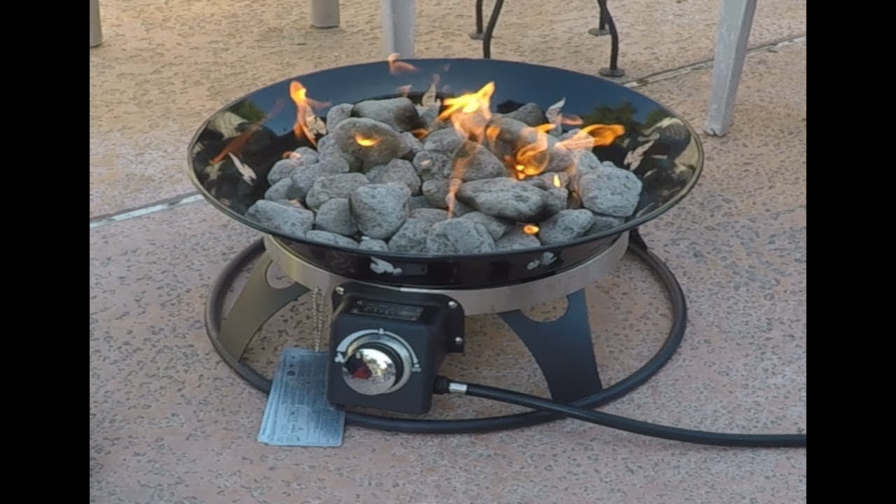 Распаковка и настройка. Переносная пропановая яма для костра Outland Firebowl Cypress.