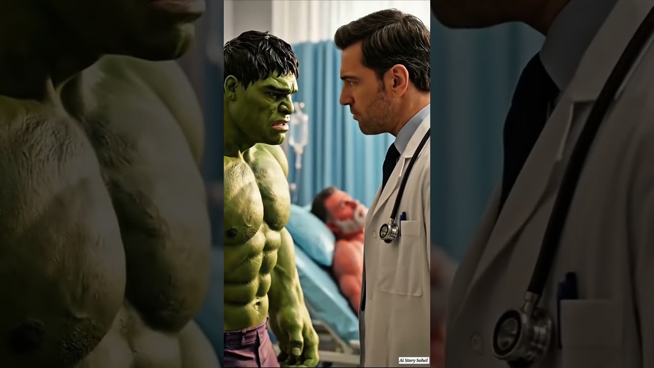 Hulk ne Dil De Kar Apne Papa Ko Bachaya 😭💚 | Emotional Superhero Story | 