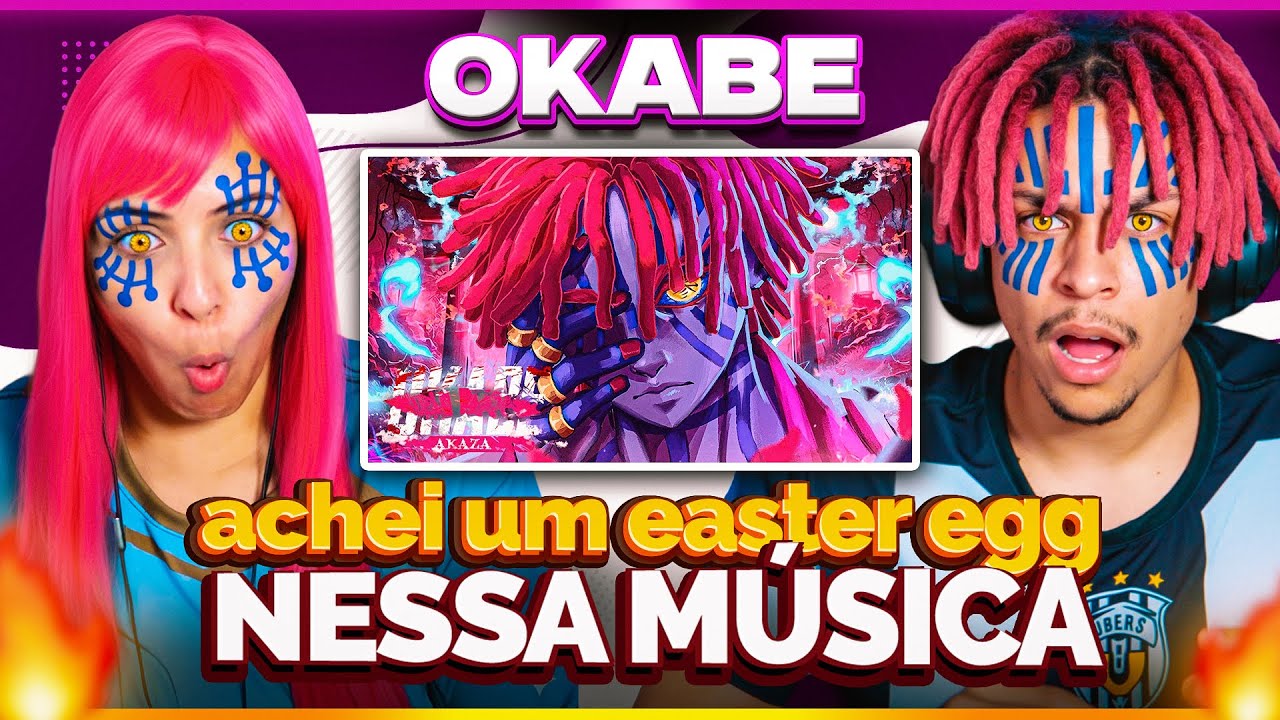 OKABE: Lua Superior - 3 é o Número do Akaza | [Casal Jounin React] 🔥