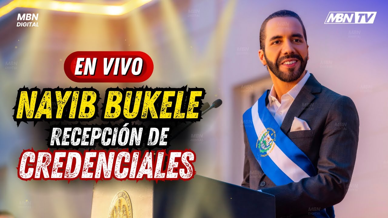 #EnVivo Nayib Bukele y Félix Ulloa Reciben Credenciales Oficiales del TSE
