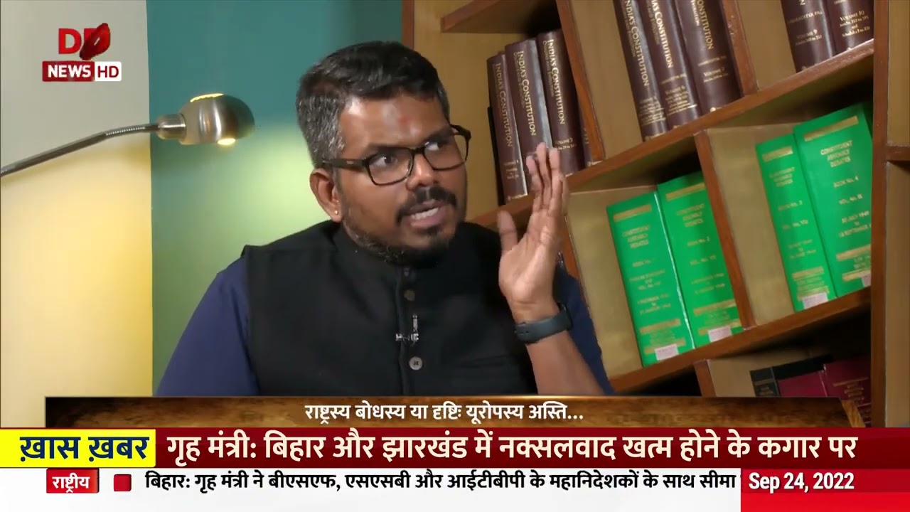 Special Interview J Sai Deepak on decolonising of minds & potential of Sanskrit as national language