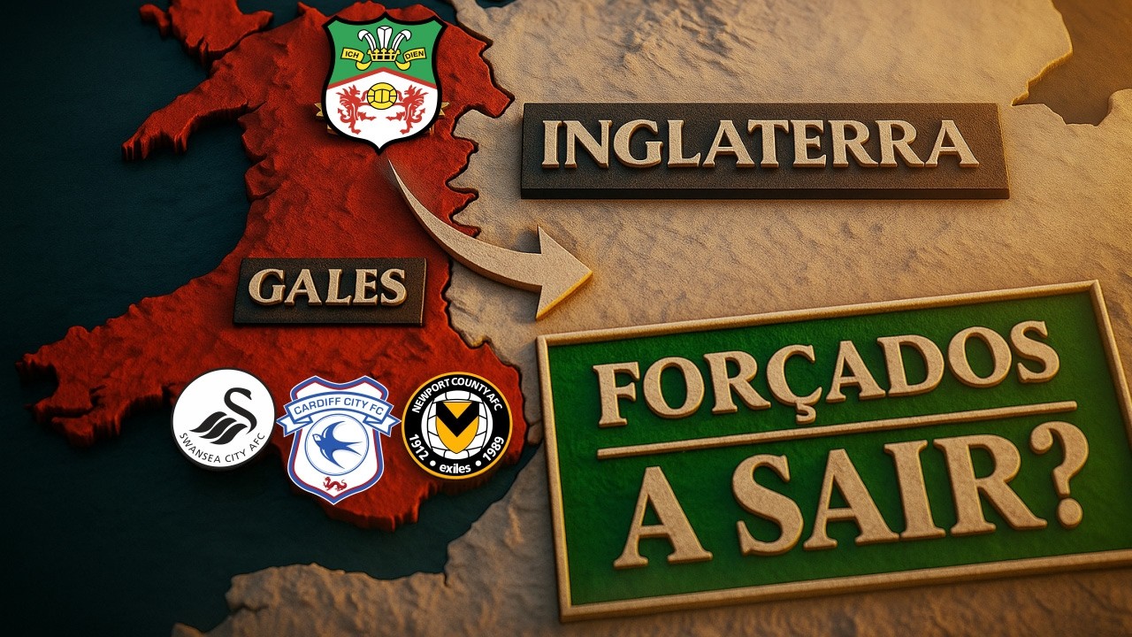 COMO o País de Gales PERDEU seus melhores times para a INGLATERRA?