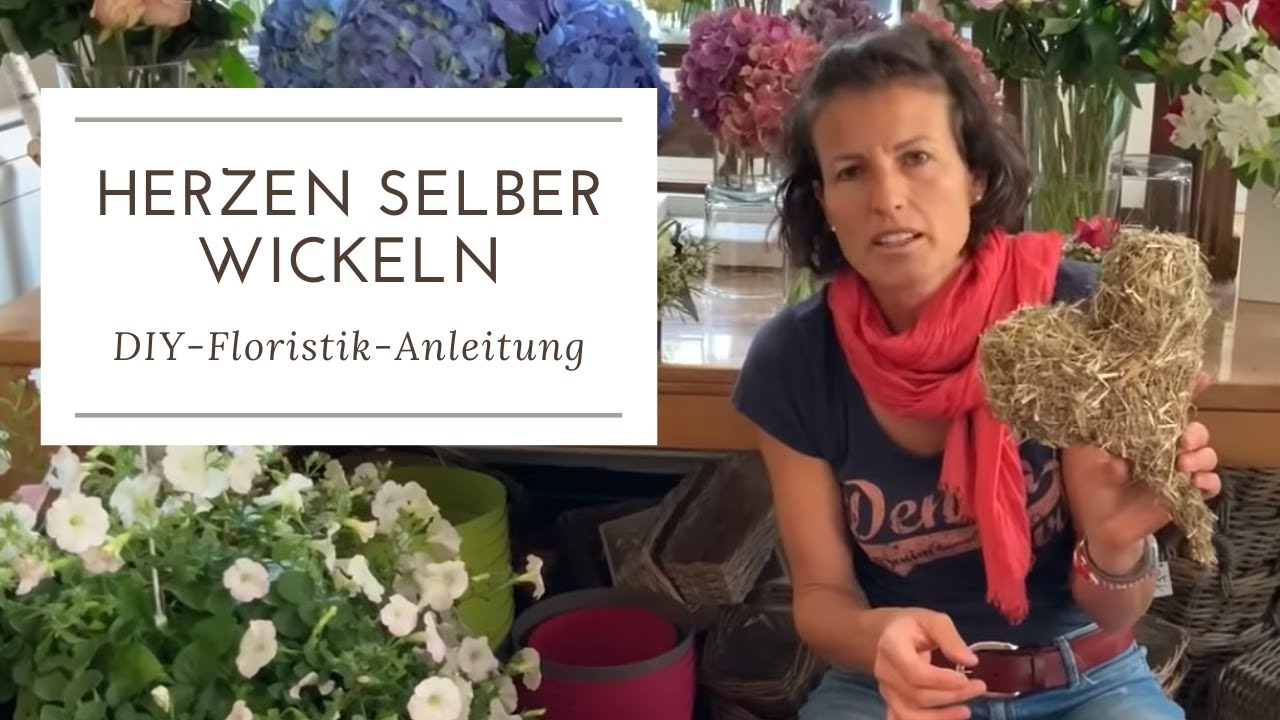 GANZ EINFACH HERZEN SELBER WICKELN - als Geschenk, als Liebesbeweis oder zur Deko &hearts; DIY-Anleitung