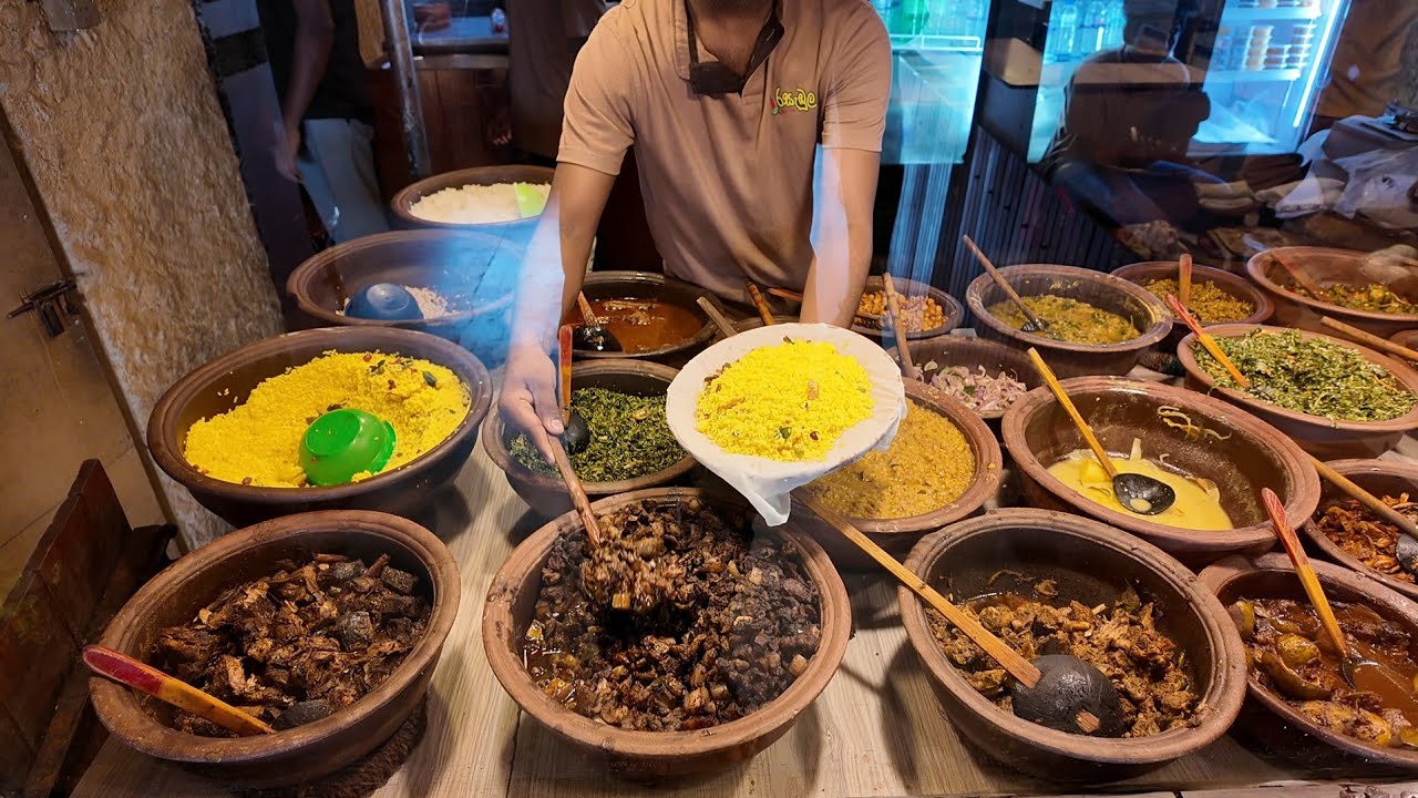 රස බත් වේලක් ... Rice and Curry at Rasambula ...