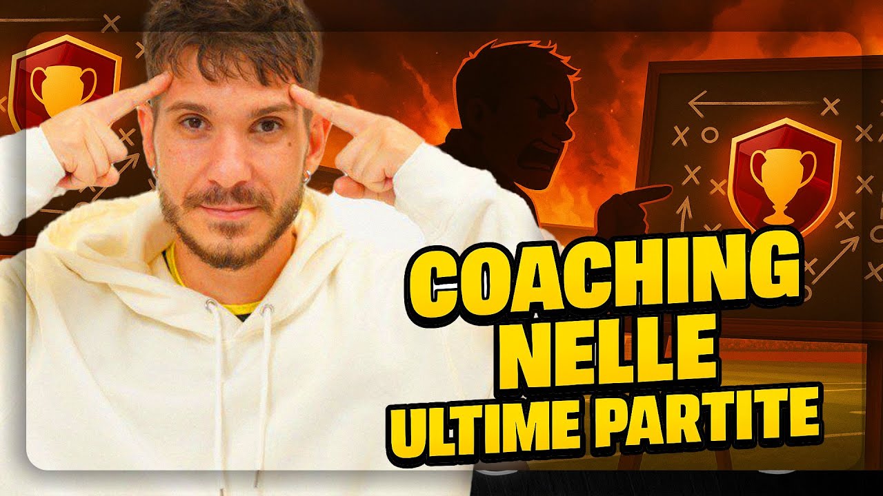 COACHING IN WEEKEND LEAGUE- LE ULTIME PARTITE SONO UN INCUBO!