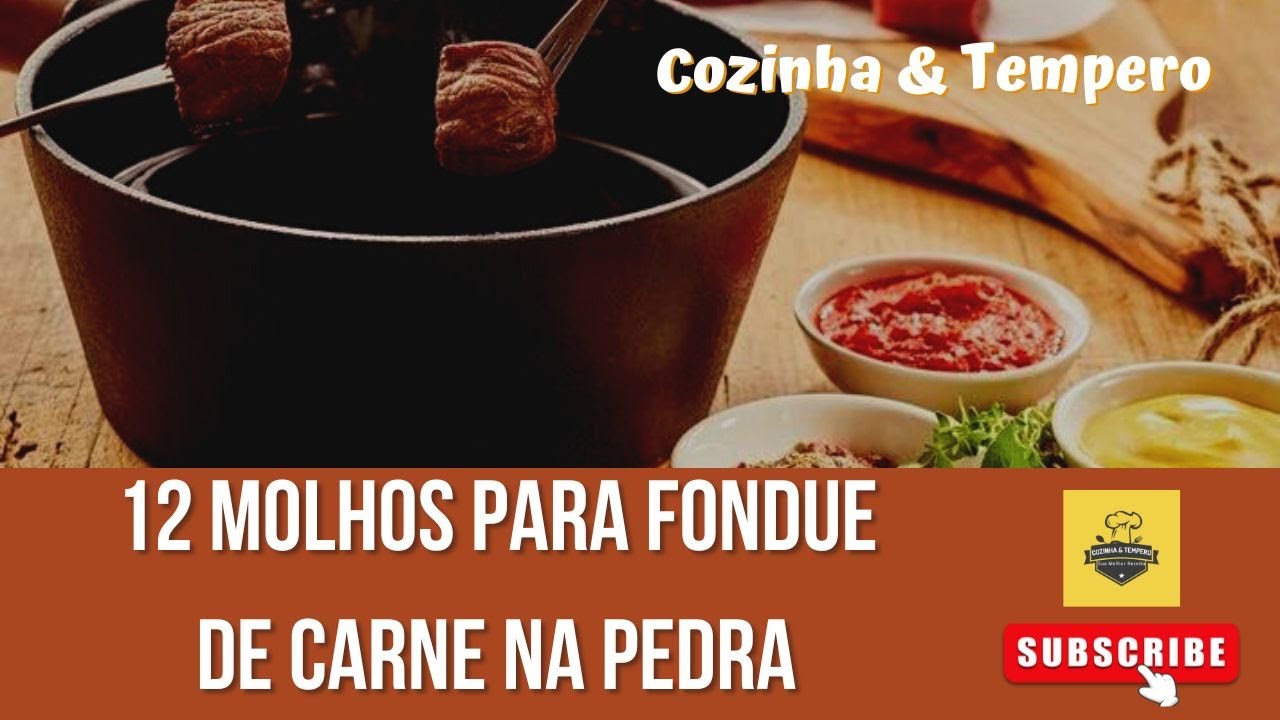 Receita de 12 Molhos Para Fondue de Carne -  Imperdível e Delicioso