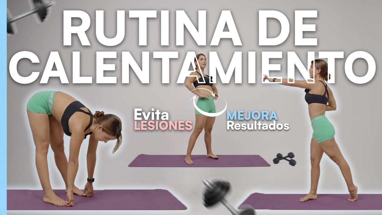 💪🏽¡CUIDADO! NO ENTRENES sin CALENTAMIENTO PREVIO EVITA LESIONES con esta RUTINA -Dra Antonia Cardona
