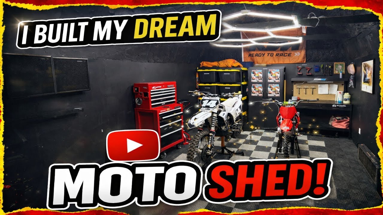 My Dream Moto Shed/Man Cave