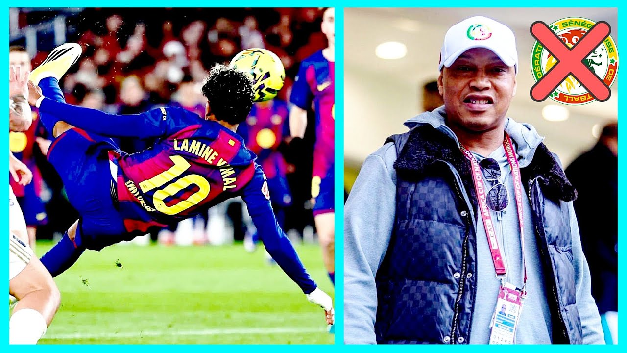 🚨Le Retourné Acrobatique de Yamal CHOQUE Toute L'Espagne, El Hadji Diouf désavoué par la FSF. 