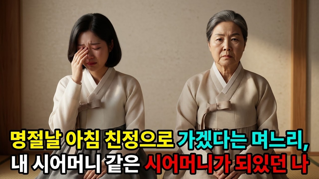 명절날 아침 친정으로 가겠다는 며느리, 내 시어머니 같은 시어머니가 되있던 나ㅣ감동사연ㅣ시니어이야기ㅣ