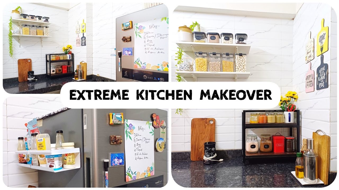 🔥Small Kitchen Organization Ideas | Small Kitchen Makeover | Kitchen Countertop Organization