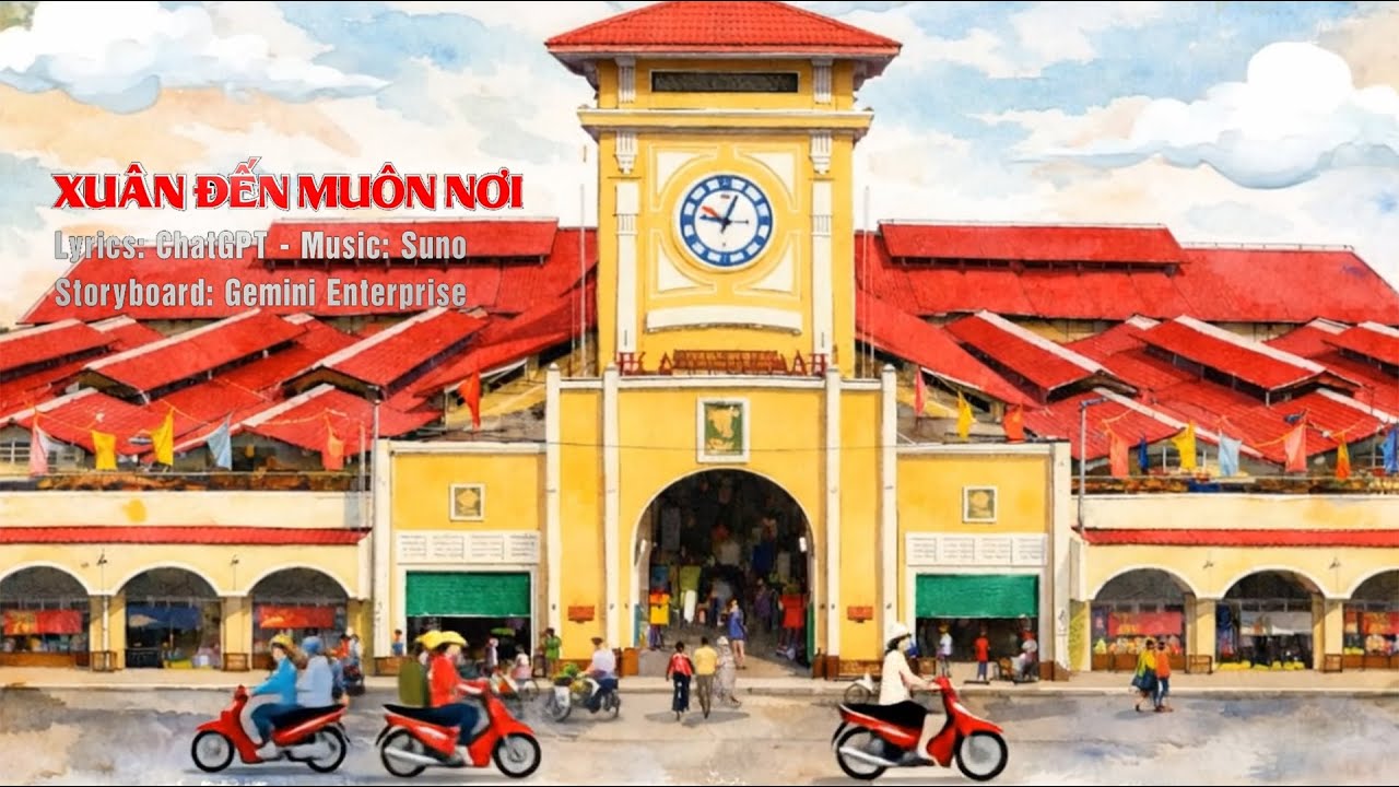 XUÂN ĐẾN MUÔN NƠI