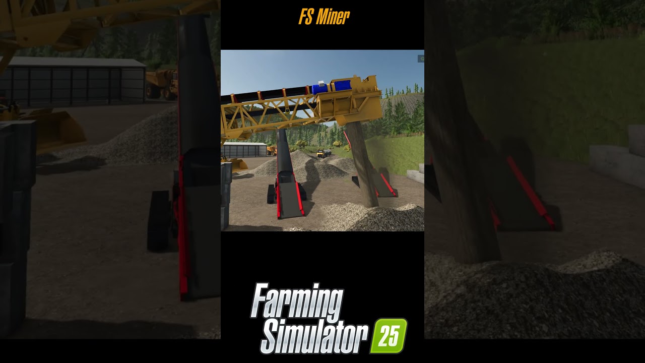 Mining Belt System 🚧 #farmingsimulator25mods #fs25 #fsminer