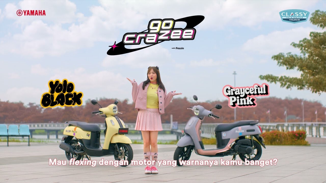 Warna Baru Fazzio Hybrid: Yolo Black dan Grayceful Pink