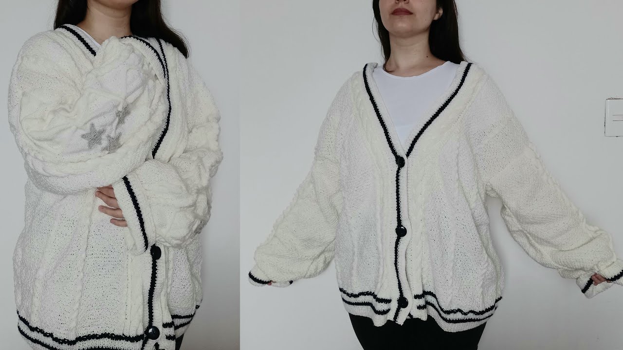 Tejí el cardigan de Taylor | folklore cardigan | Palillos