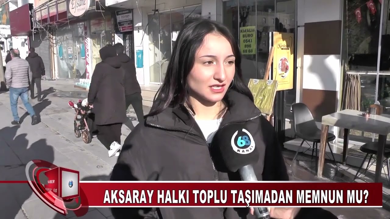 Aksaray halkı toplu taşımadan memnun mu (KANAL 68 TV) #Aksarayhaber