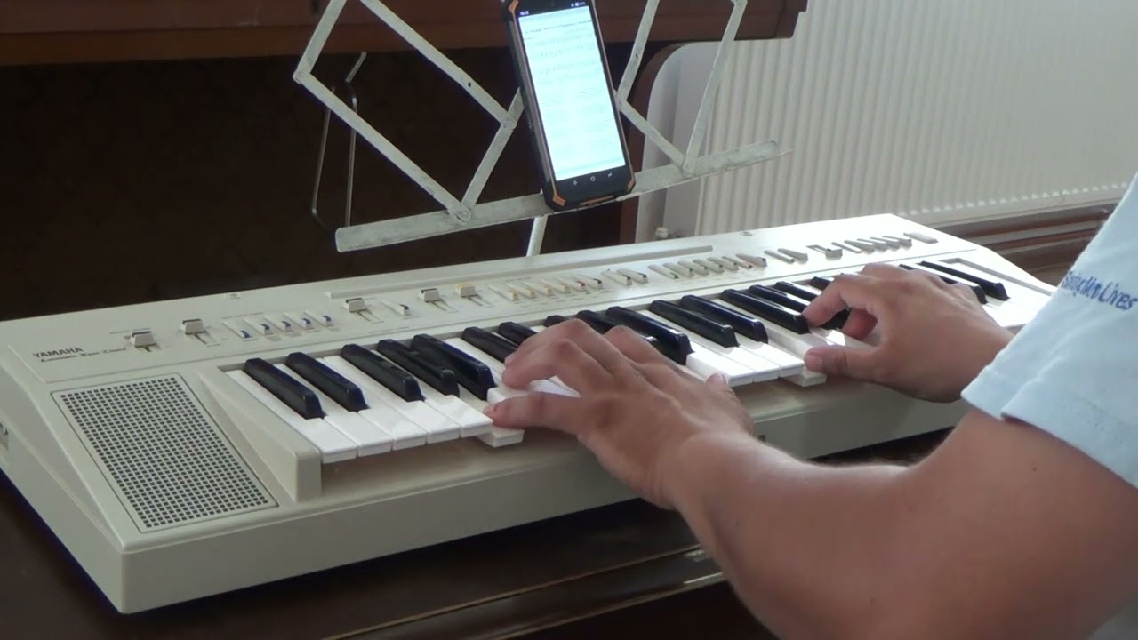 Mi Dafla' Maich Oddi Ar Fy Ngw&agrave;r | Organydd Bujor Florin Lucian yn chwarae ar Yamaha PS-30 Organ