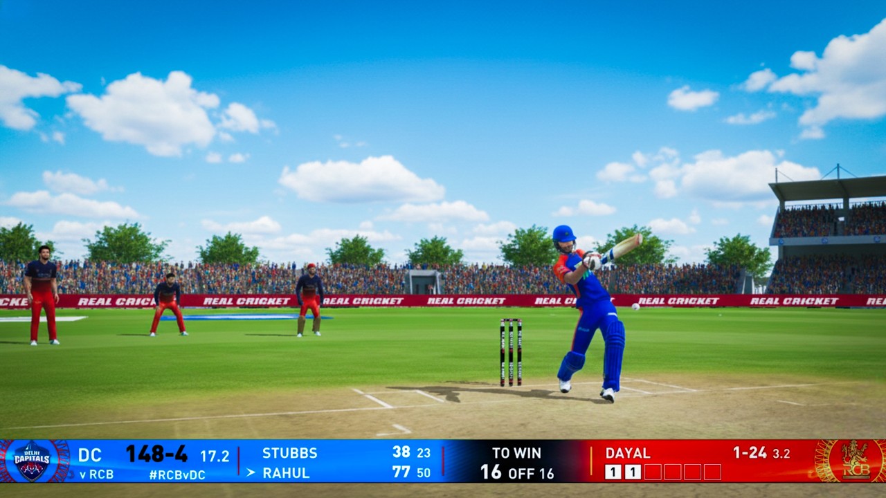 Tata IPL 2025 In Real Cricket™ | RCB vs DC | Match 5 | Enhanced Graphics ✨ @Real Cricket