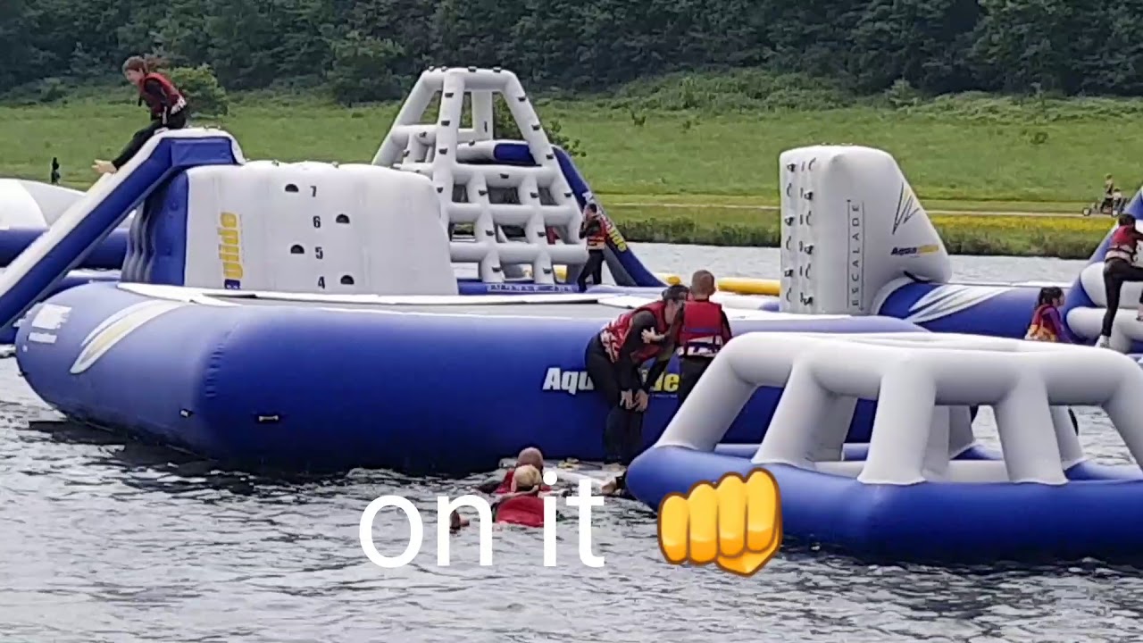 Having a go at rother valley water/aqua park