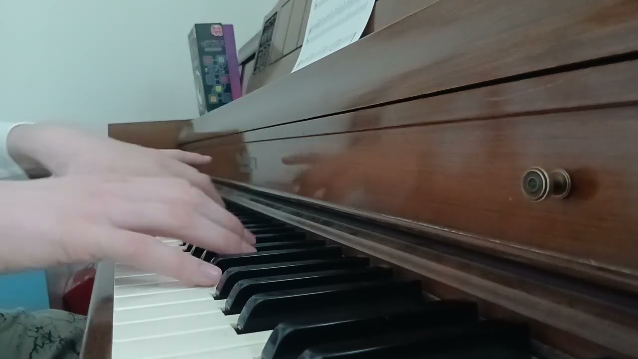 Pursuer Harmonica Part but I play it on piano