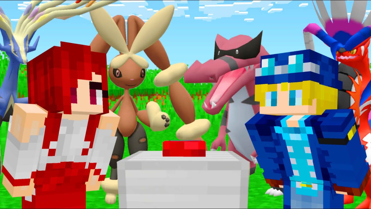 ENCONTRE O BOTÃO NO MINECRAFT PIXELMON
