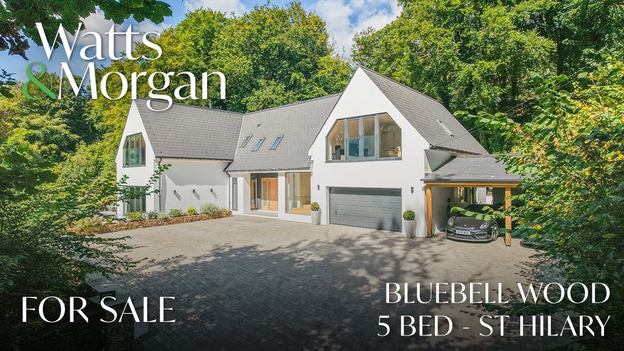 Walk-through property video tour of Bluebell Wood - St. Hilary