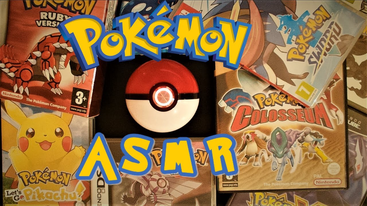 Pokémon ASMR | Part 1 | Video Games, Layered Sounds, Tingles, Whispers & More!