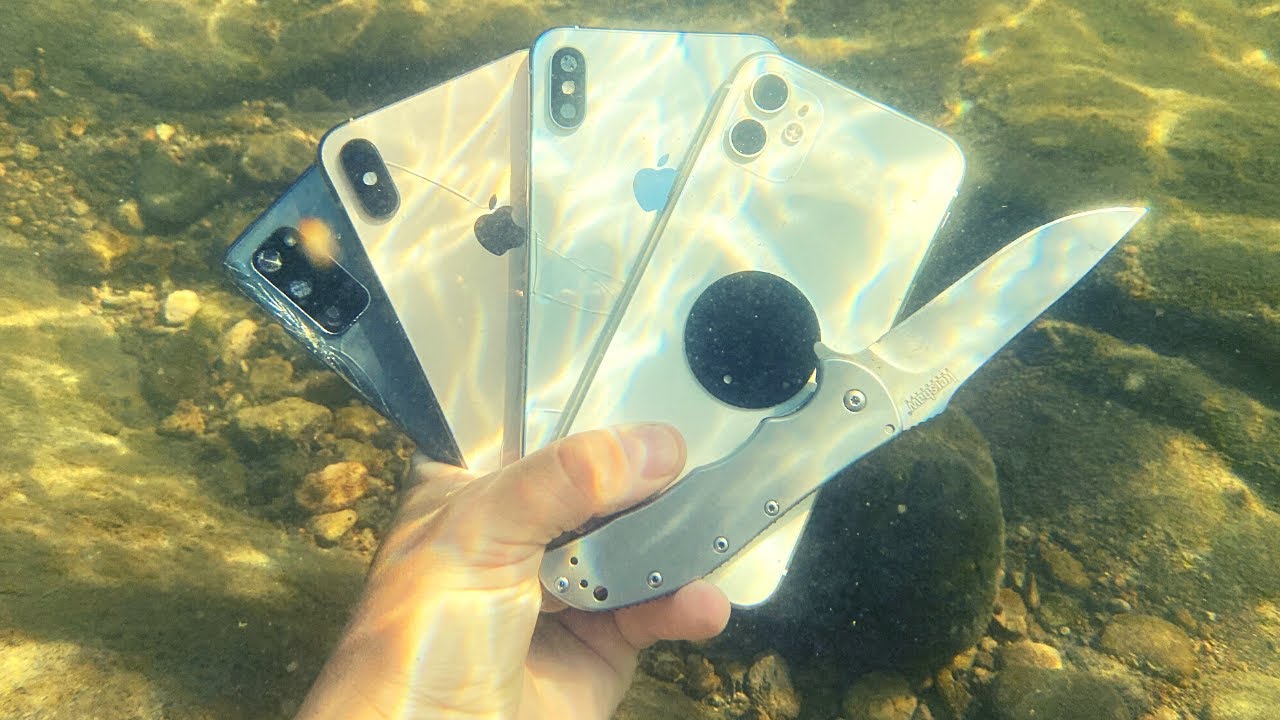 Found 5 Phones Under Water + TONS more / Returned to Owner!