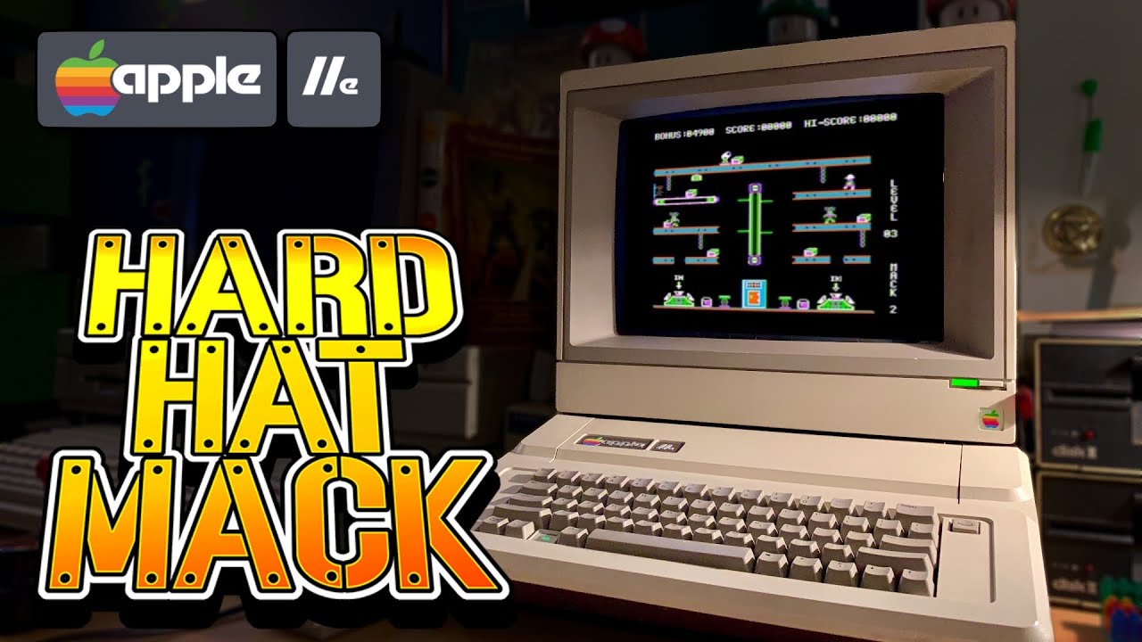 Playing Every Apple II Floppy, Episode 1: Hard Hat Mack
