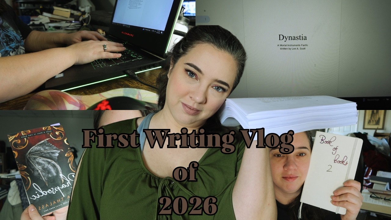 My First Writing Vlog of 2026| Writing Vlog