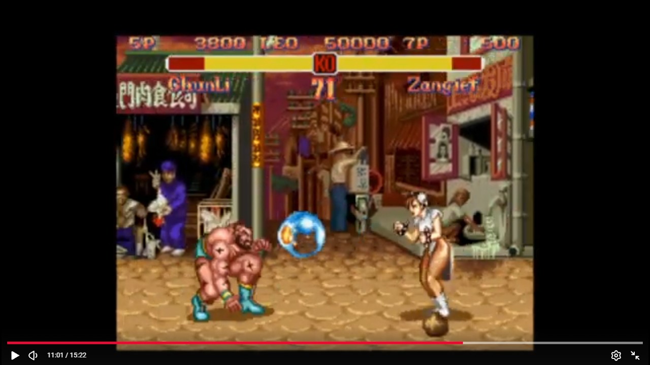 Super Street Fighter 2 Tournament 105 SNES Version