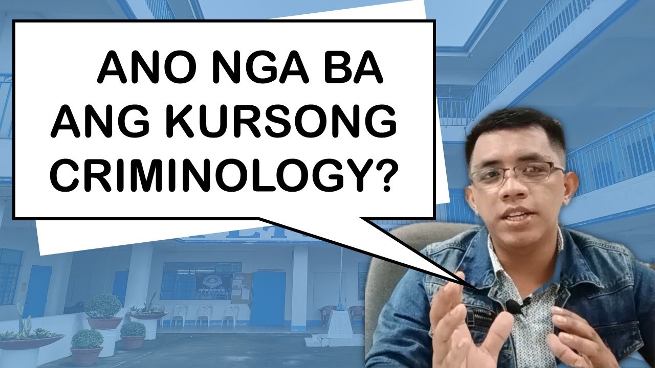 ANO ANG KURSONG CRIMINOLOGY? | Criminology Talks |