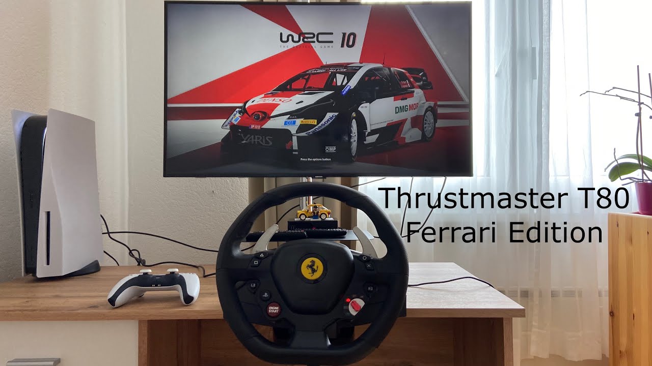 Thrustmaster T80 Ferrari edition teszt.
