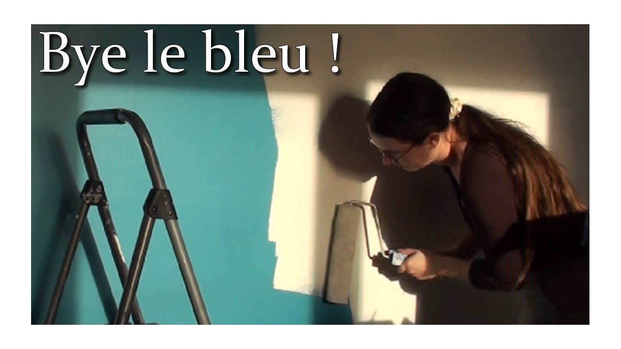 [Vlog Aménagement] Fini la peinture bleue !