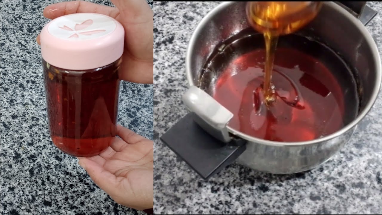 اسهل عسل 🍯تقدري تصوبيه غي ف الدار و يعطيك كمية كبيرة 