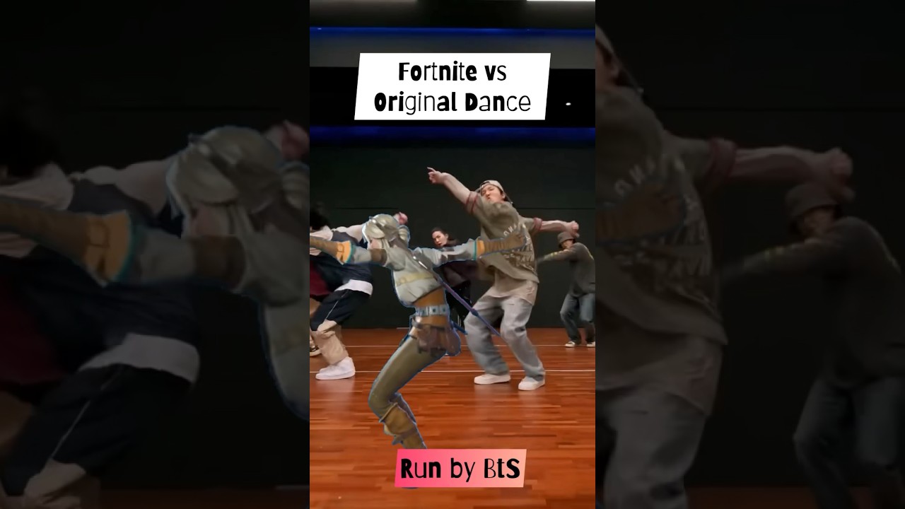 Run it Down , Fortnite vs BTS 🔥 